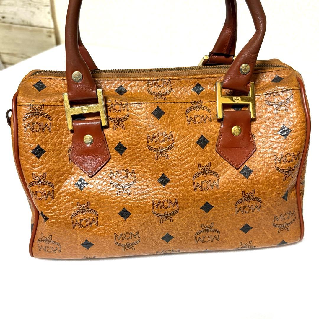 【美品・希少】MCM ヴィンテージ ボストンバッグ ヴィセトス柄 ハンドバッグ
