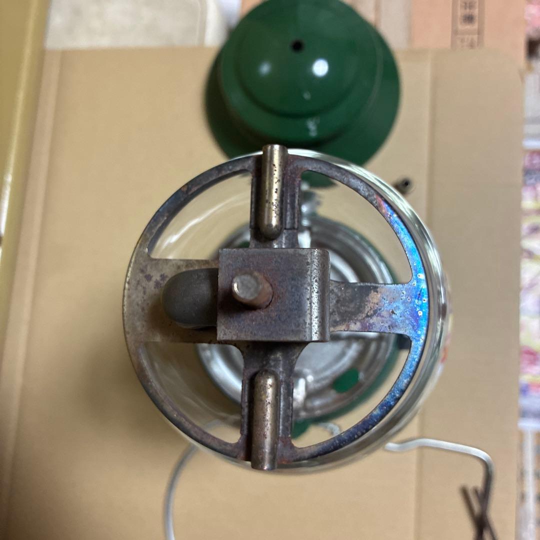 cham777　ヴィンテージ コールマン200A700グリーン シェル付