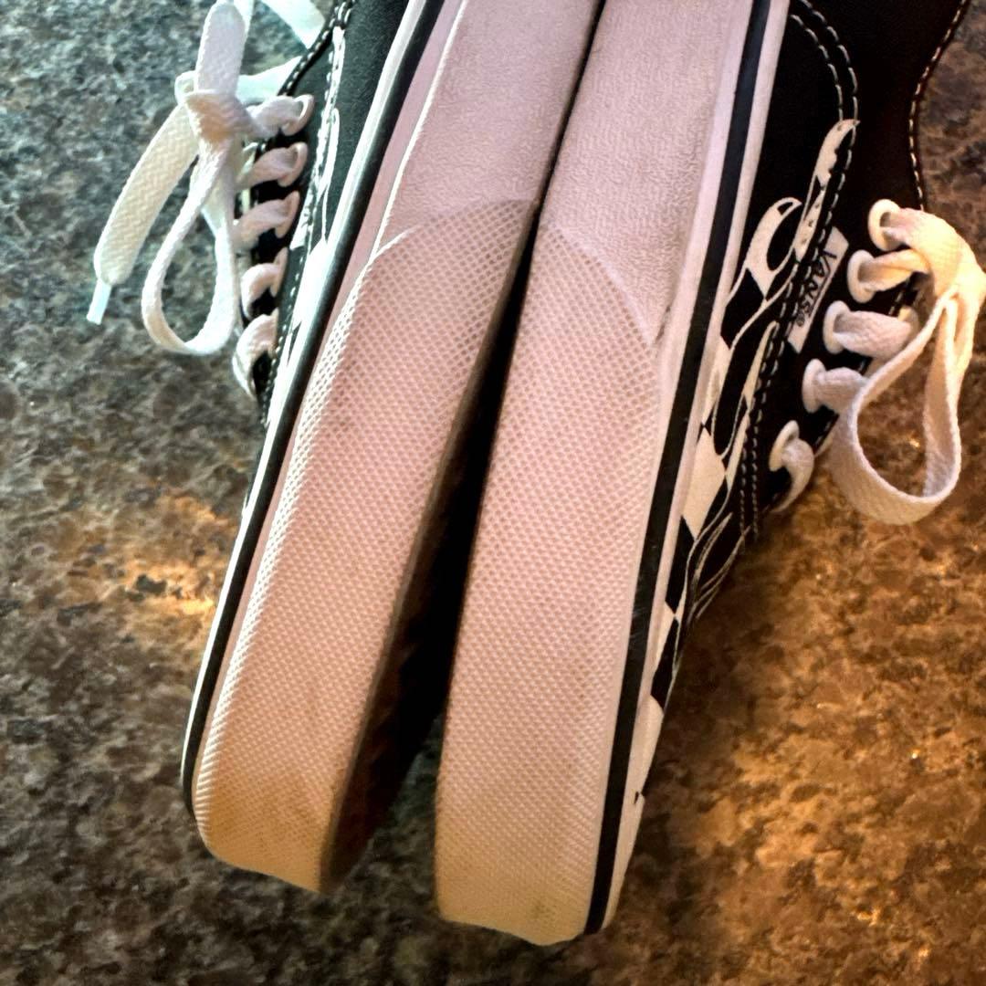 VANS AUTHENTIC CHECKER FLAME スニーカー