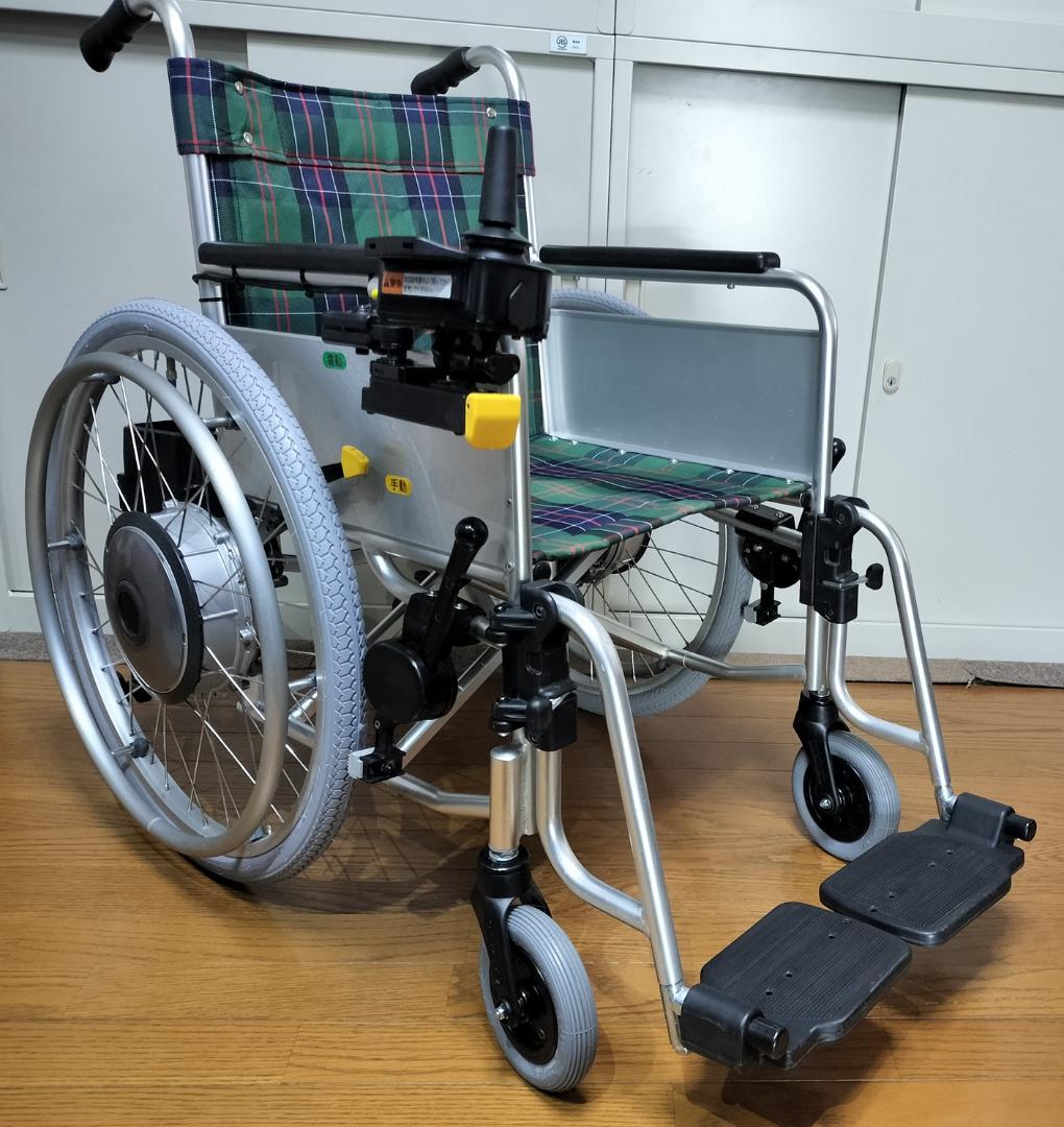 【たんた】ヤマハ中古の簡易電動車椅子　松永製作所フレーム４．５ｋｍ／ｈ仕様