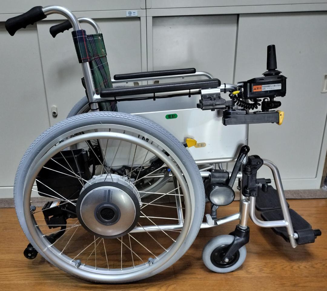 【たんた】ヤマハ中古の簡易電動車椅子　松永製作所フレーム４．５ｋｍ／ｈ仕様