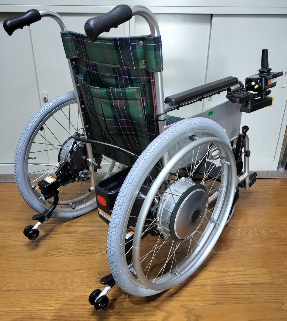 【たんた】ヤマハ中古の簡易電動車椅子　松永製作所フレーム４．５ｋｍ／ｈ仕様