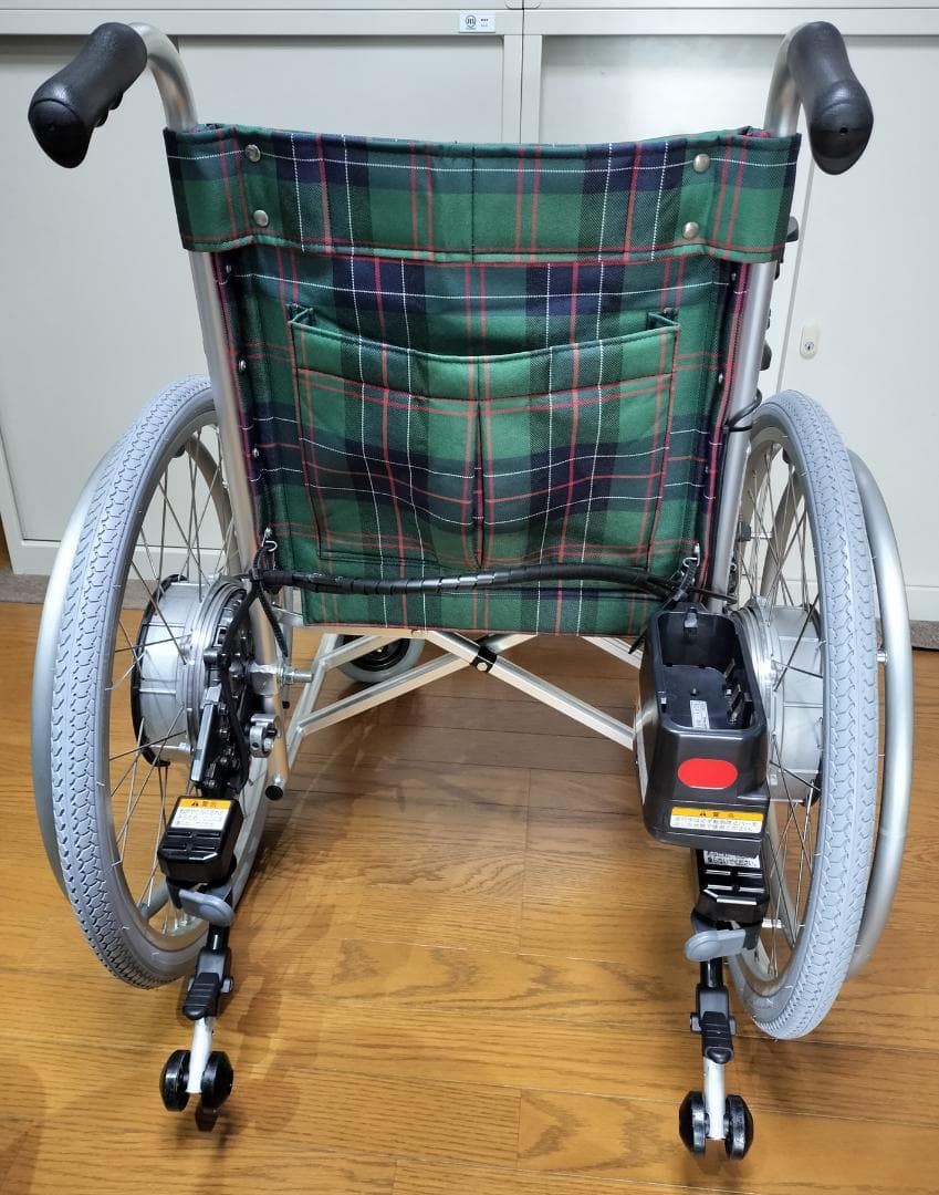 【たんた】ヤマハ中古の簡易電動車椅子　松永製作所フレーム４．５ｋｍ／ｈ仕様