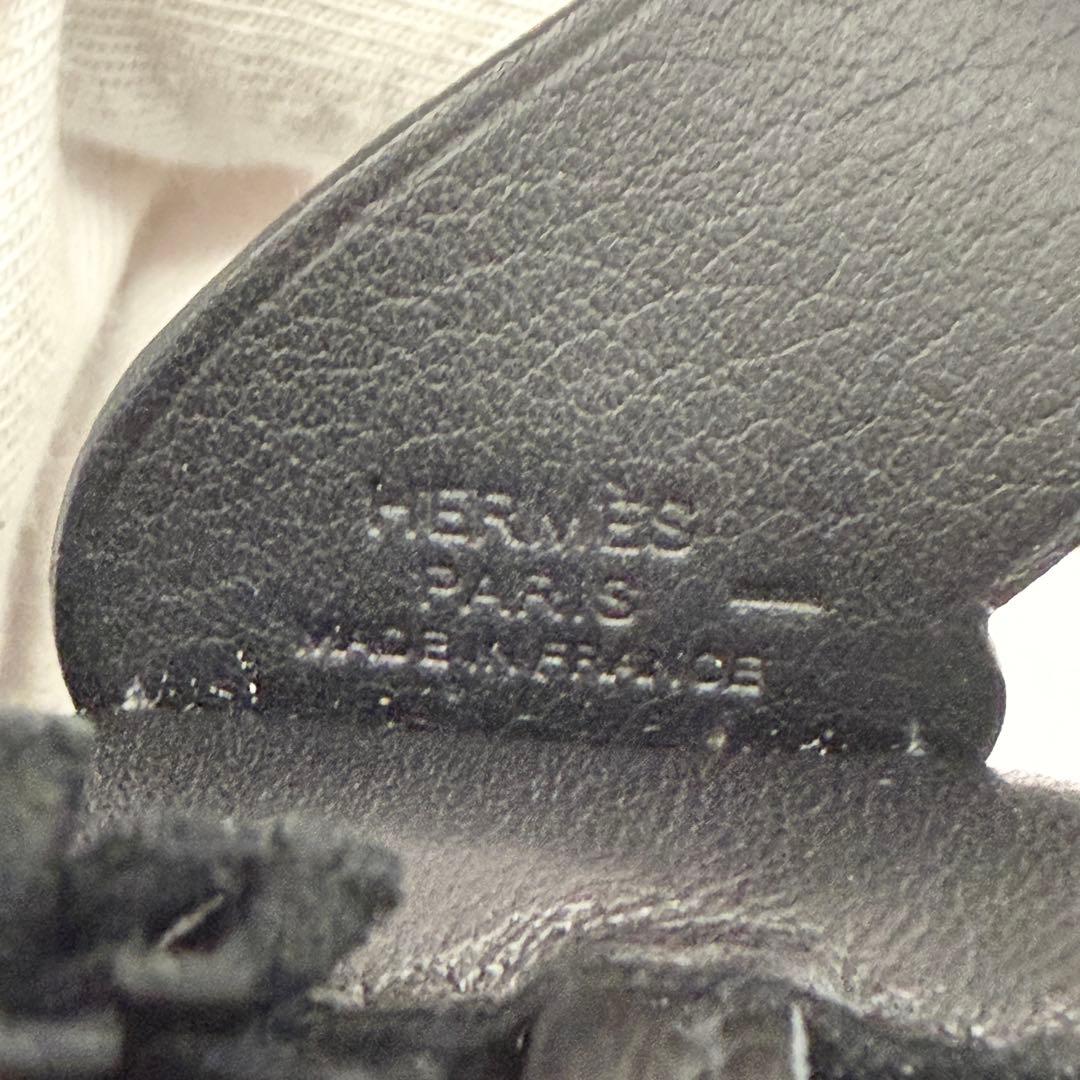 【新品未使用】エルメス ロデオペガサス タッチ PMチャーム ブラック U刻印