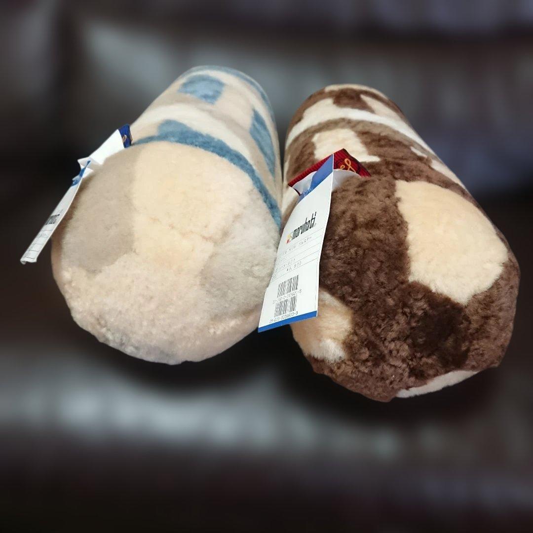 【未使用品】丸八真綿 HACCINI ロングマットと円柱型クッションのセット