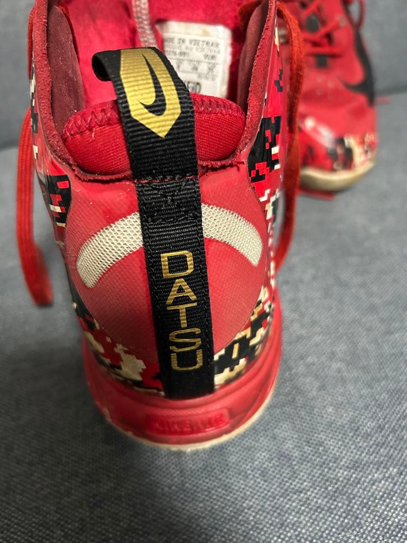NIKE IDスパイクレッド/カモフラージュ 金具 25cm MID オーダー