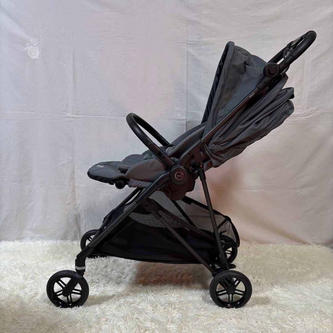 極美品　Cybex メリオカーボン ベビーカー　折りたたみ　清掃済み