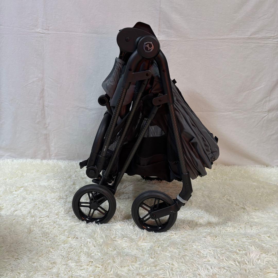 極美品　Cybex メリオカーボン ベビーカー　折りたたみ　清掃済み