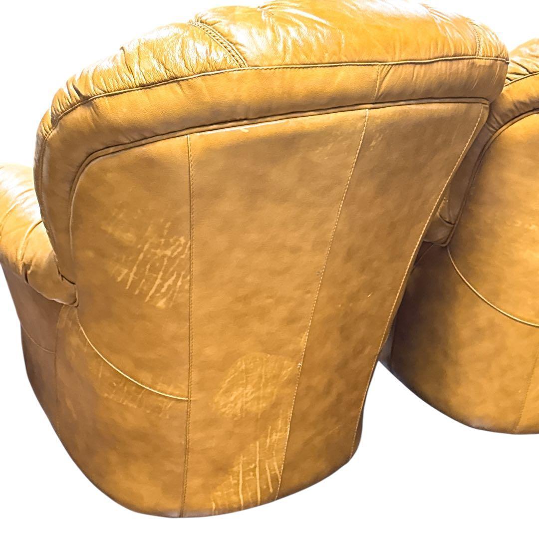 美品1人掛けソファ シングルソファ アームソファ　1脚