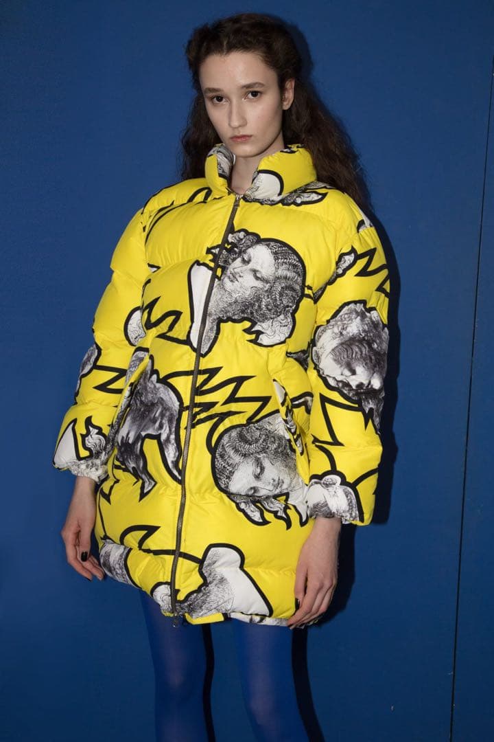 新品♡ジュンコシマダ 20-21AWパリコレモデル 肉厚ダウンジャケット 彫刻