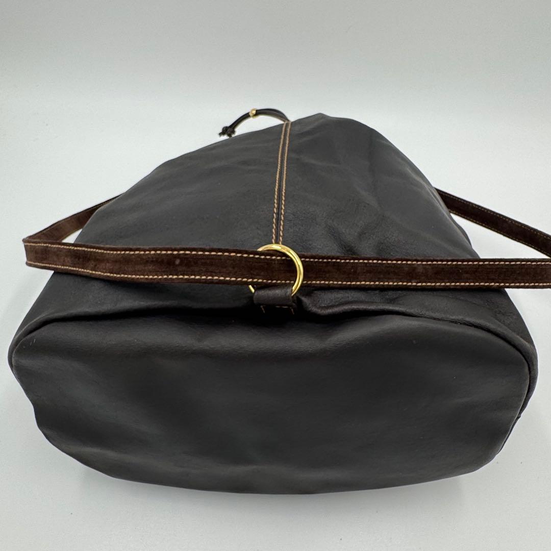 FENDI フェンディ レザー スエード 2way リュックサック トートバッグ