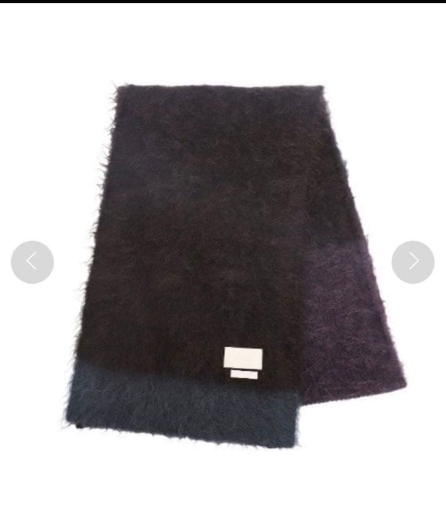 小物 MOHAIR BORDER LONG STOLE