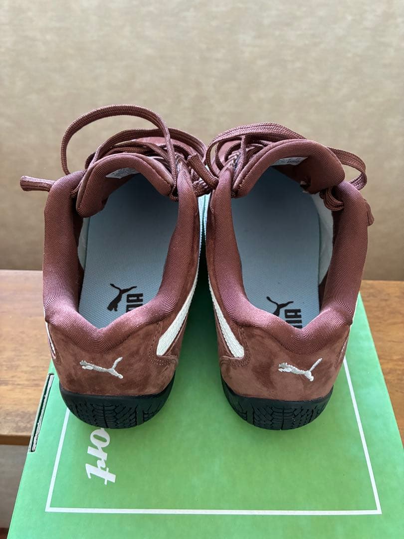 ふるぎ！PUMA スピードキャット　スエード スニーカー ブラウン