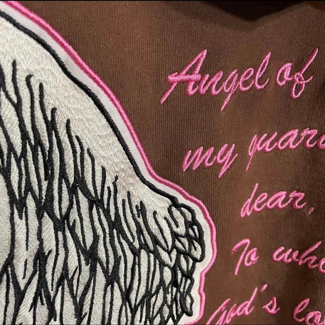 【希少最高カラー】シュプリーム　バック刺繍デザイン　プルパーカー　XL