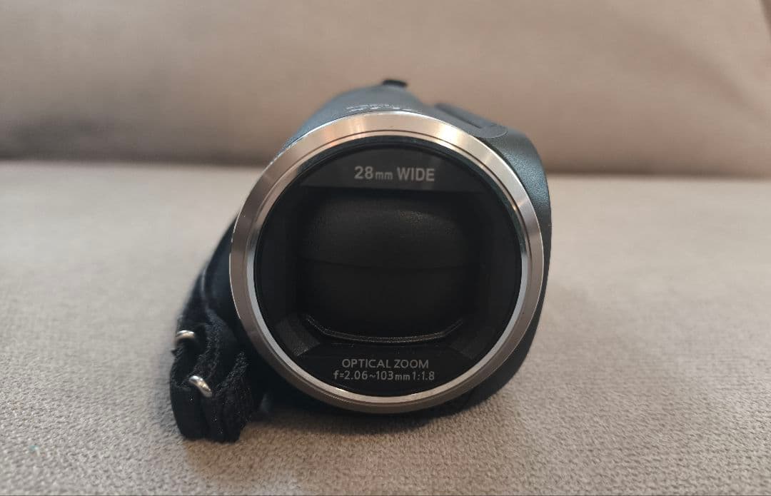 極美品】パナソニック HC-V480MS-K　ビデオカメラ　ブラック