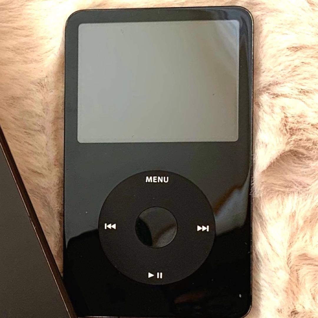 【動作確認済・初期化済】iPod Classic 30GB BLACK 箱付き