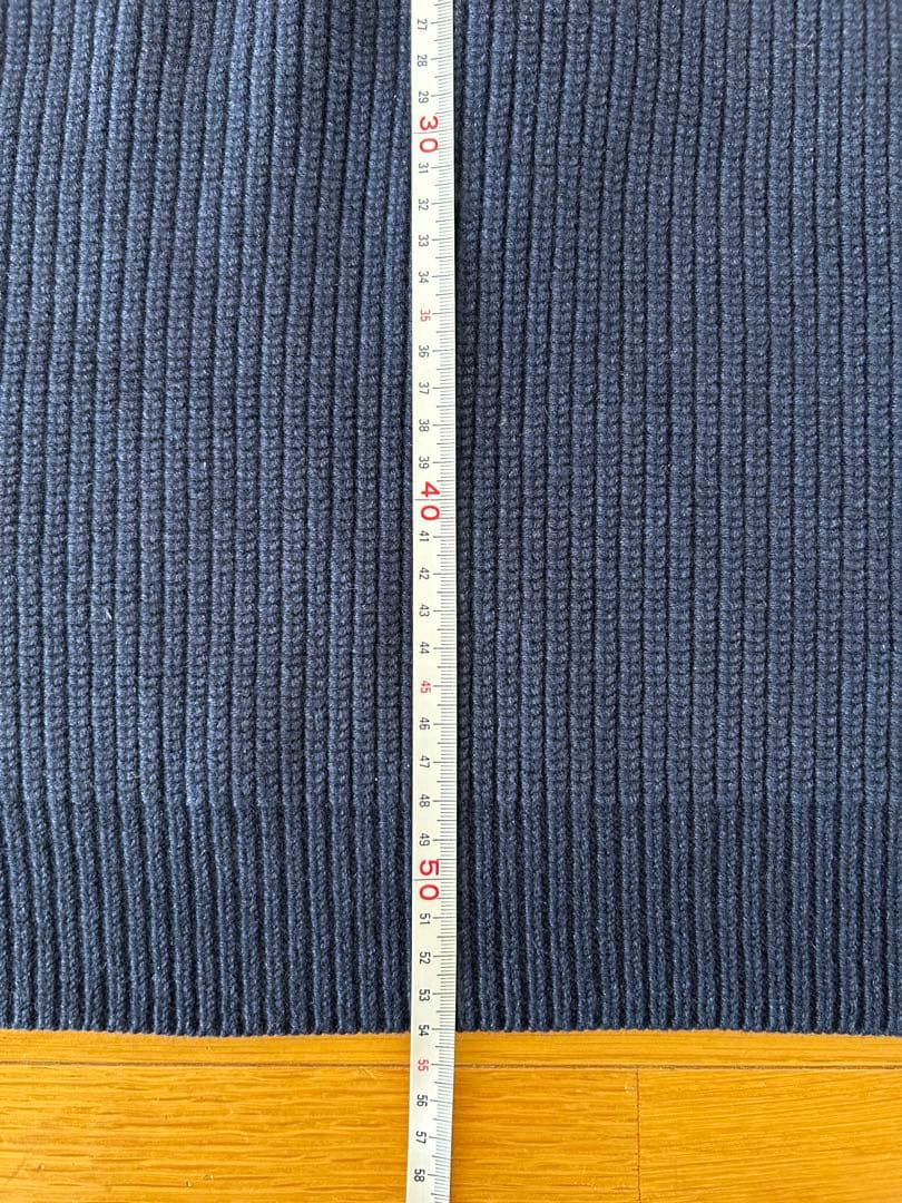 YURI PARK ユリパーク アルティジャーノ ニット 紺