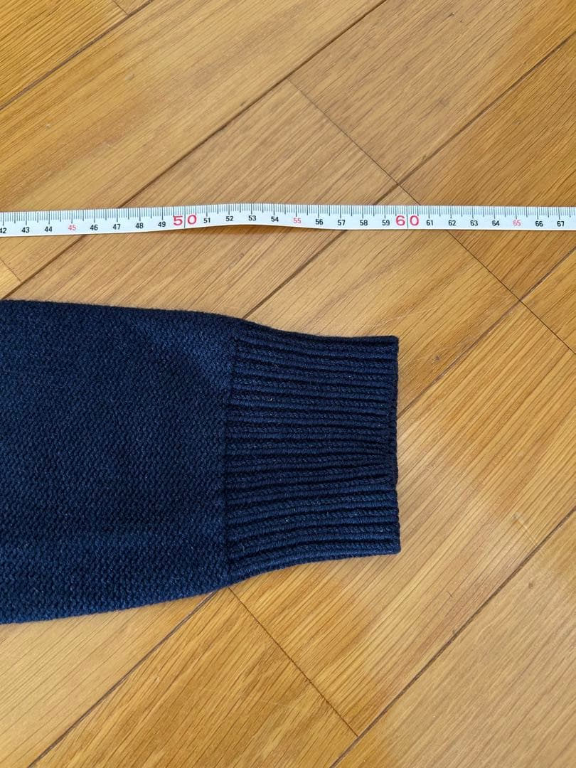 YURI PARK ユリパーク アルティジャーノ ニット 紺