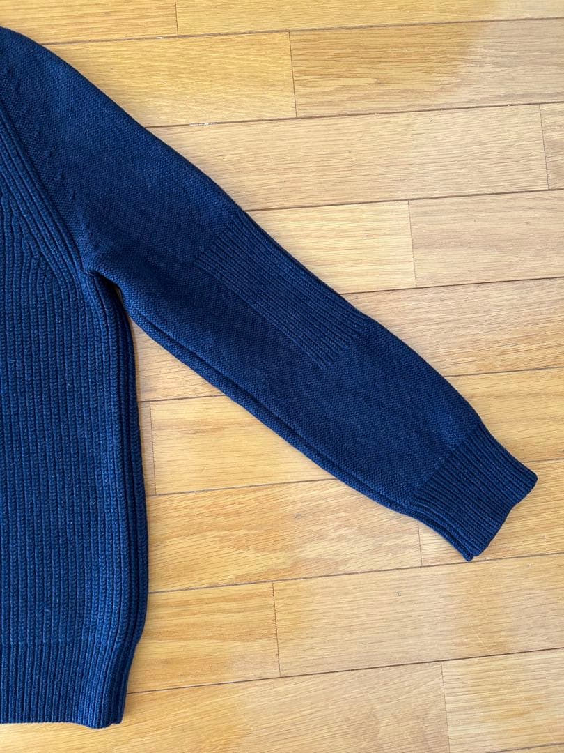 YURI PARK ユリパーク アルティジャーノ ニット 紺