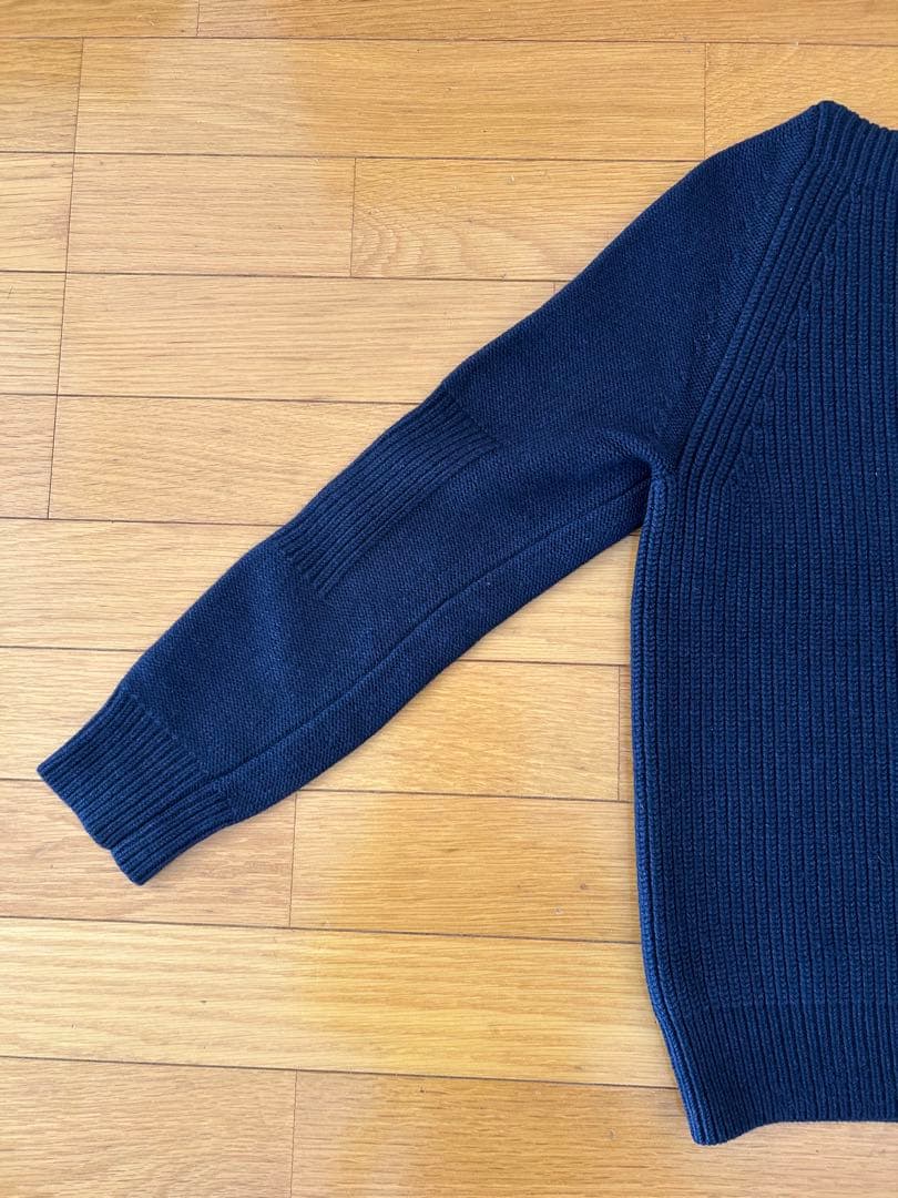 YURI PARK ユリパーク アルティジャーノ ニット 紺