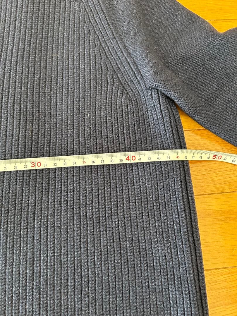 YURI PARK ユリパーク アルティジャーノ ニット 紺