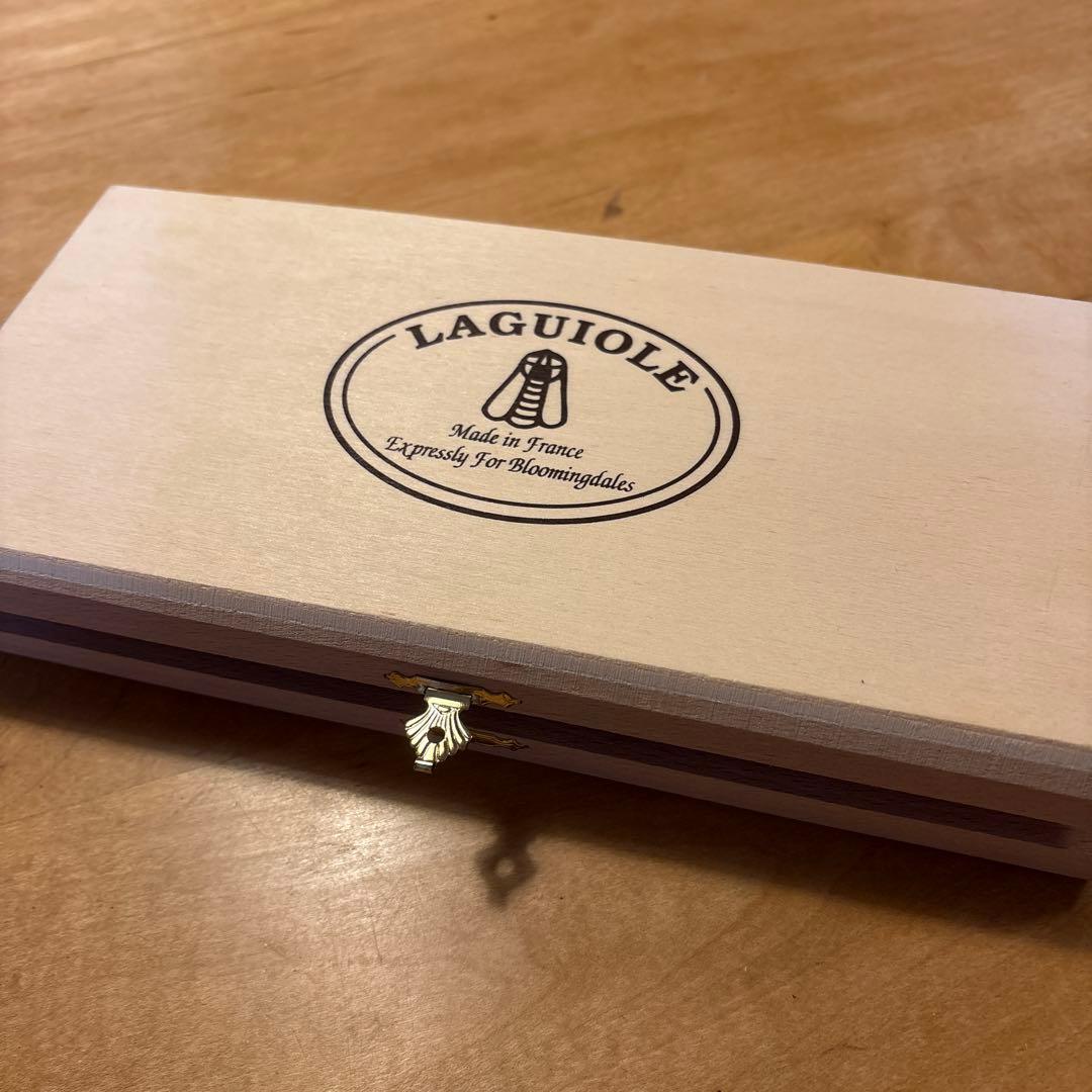 【未使用】貴重！ライヨールLaguiole チーズナイフ3本セット