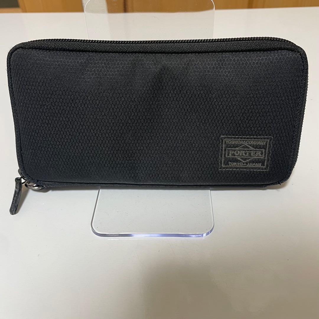 PORTER DILL 長財布 ブラック ラウンドジップ 美品
