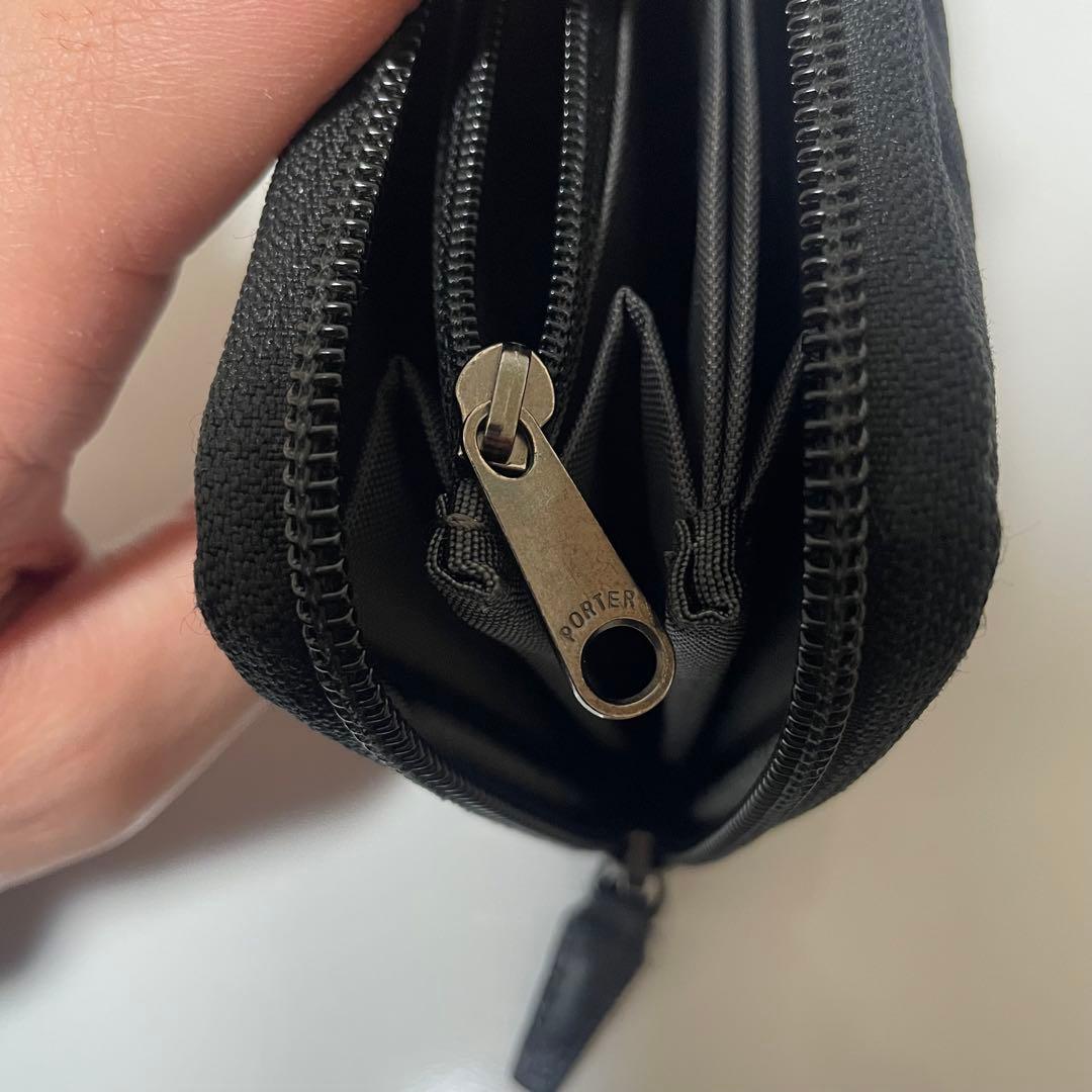PORTER DILL 長財布 ブラック ラウンドジップ 美品