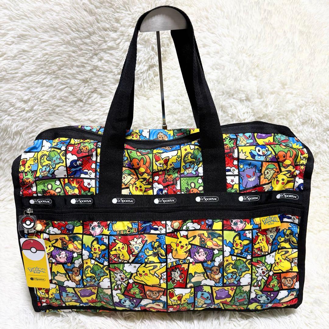 【✨新品同様✨】レスポートサック ボストンバッグ ポケモン ポーチ付き❣️
