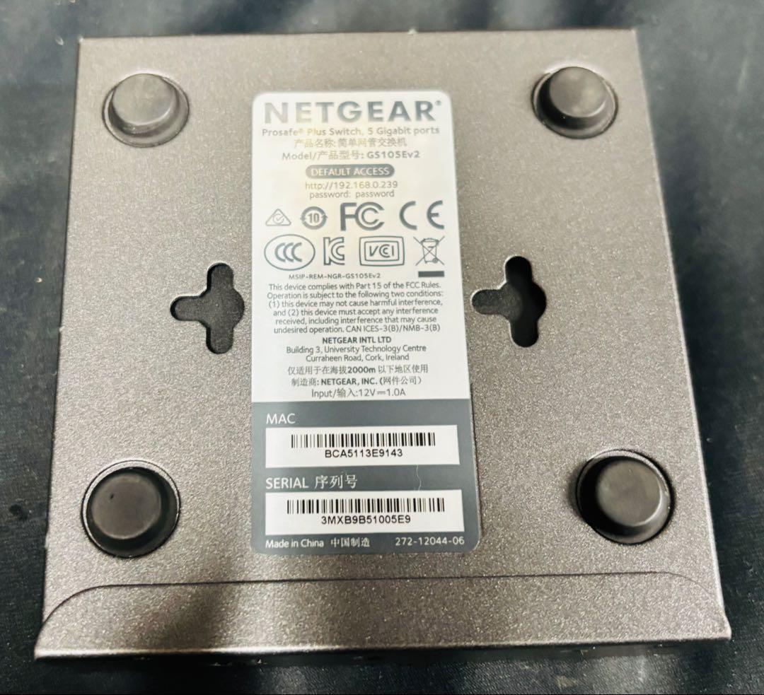 s*n様 NETGEAR ProSAFE GS105E スイッチングハブ まとめ