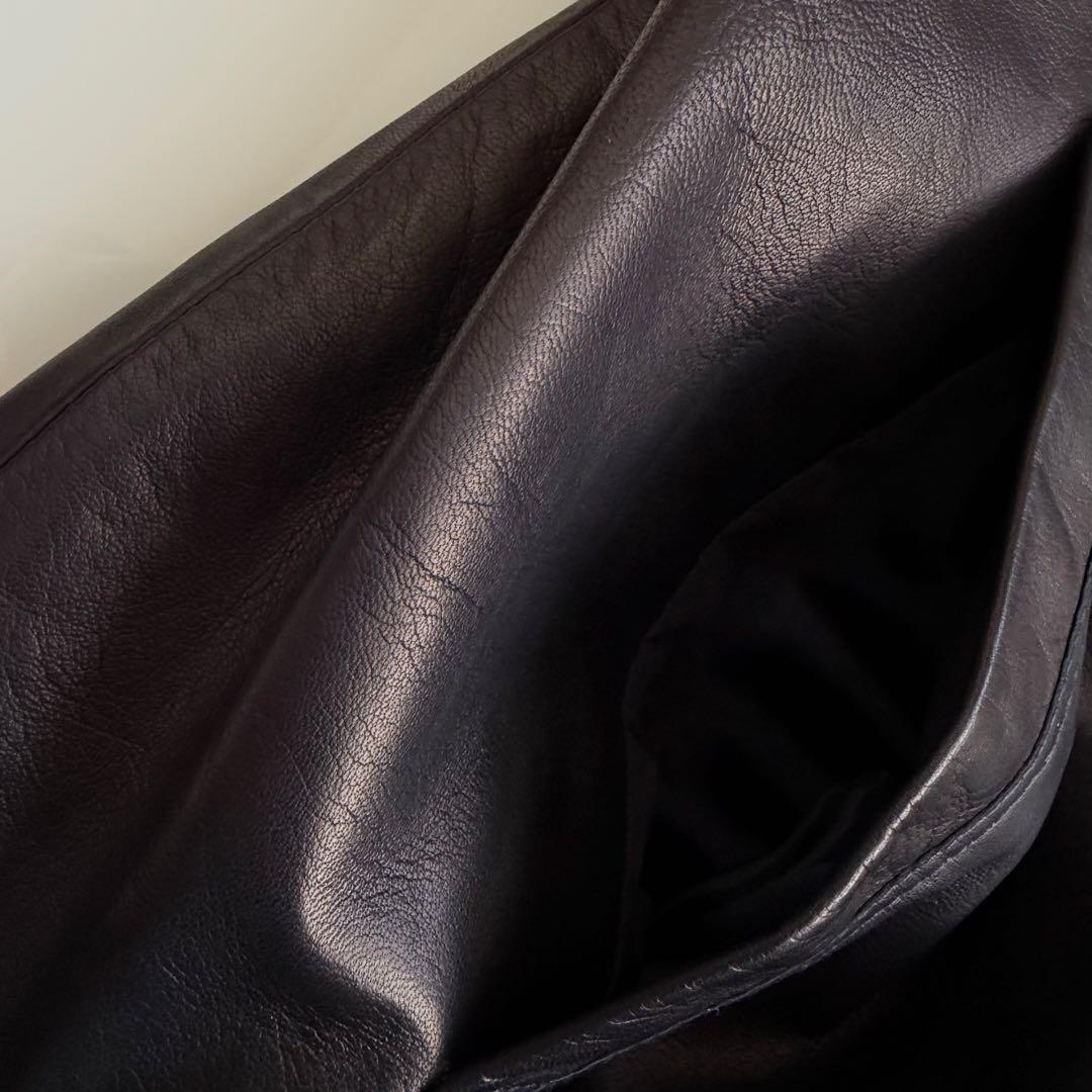 伊 ARTICO ♡ 柔らかレザーミンクコート 裏カシミヤ