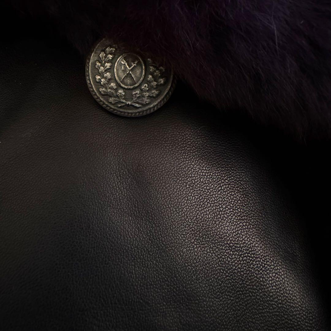 伊 ARTICO ♡ 柔らかレザーミンクコート 裏カシミヤ