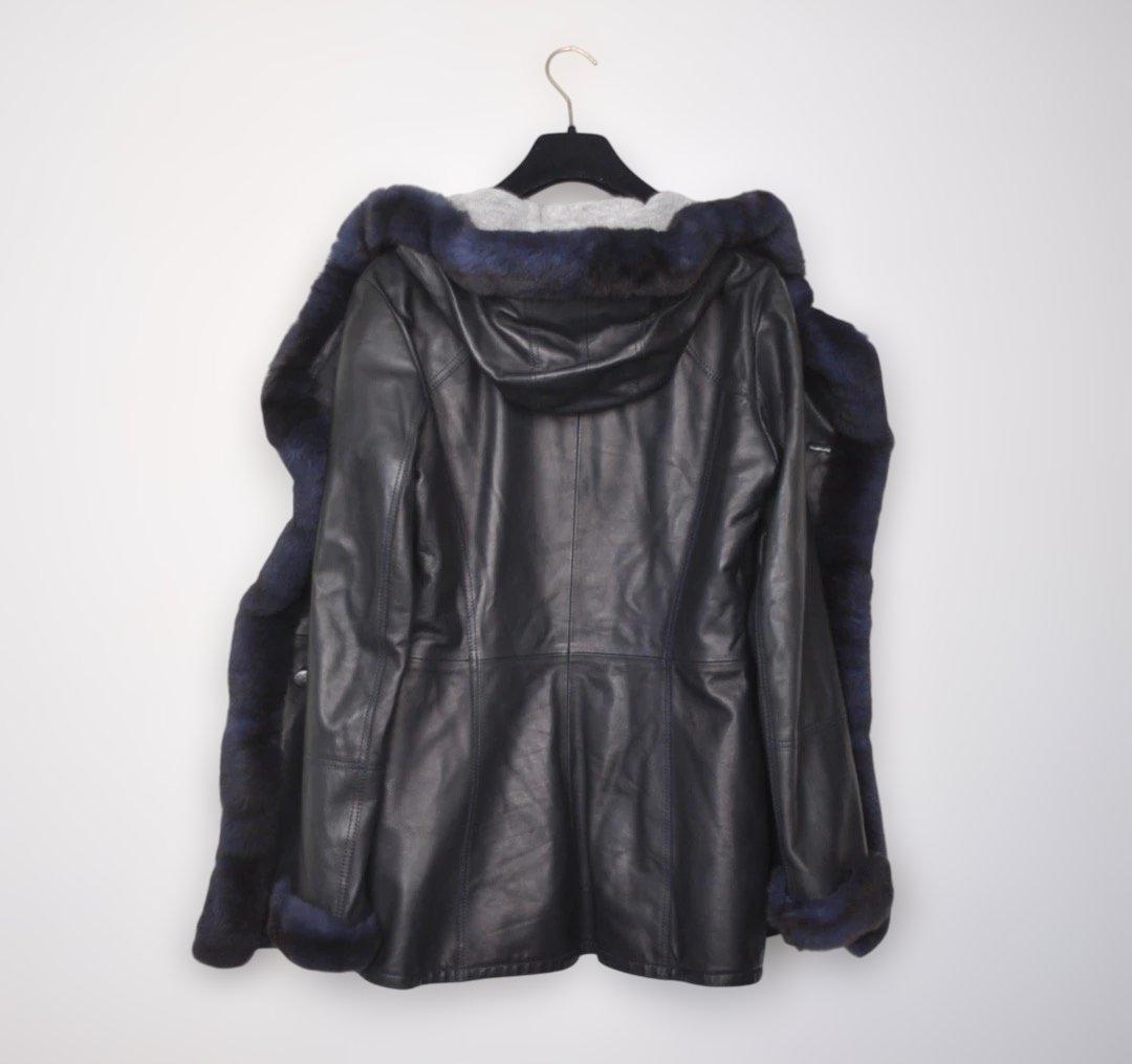 伊 ARTICO ♡ 柔らかレザーミンクコート 裏カシミヤ