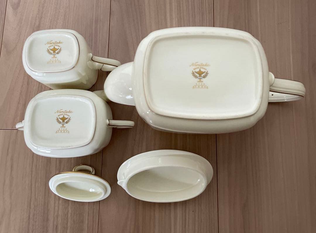 【希少】Noritake ノリタケ　トロイ　TROY ディナーセット24点　5人