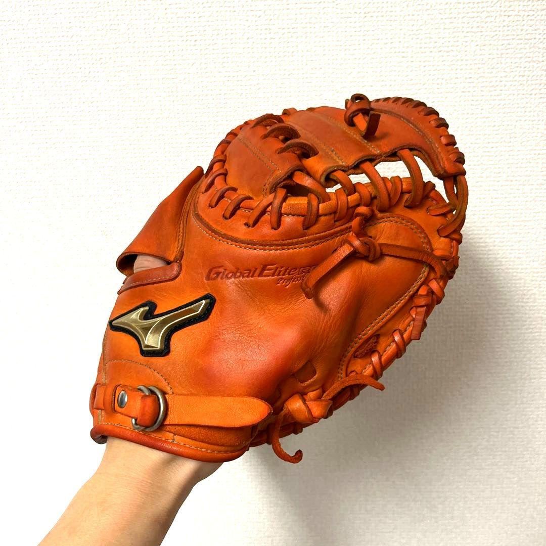 811 ミズノ グローバルエリート 型抜群 即戦力 軟式 キャッチャーミット