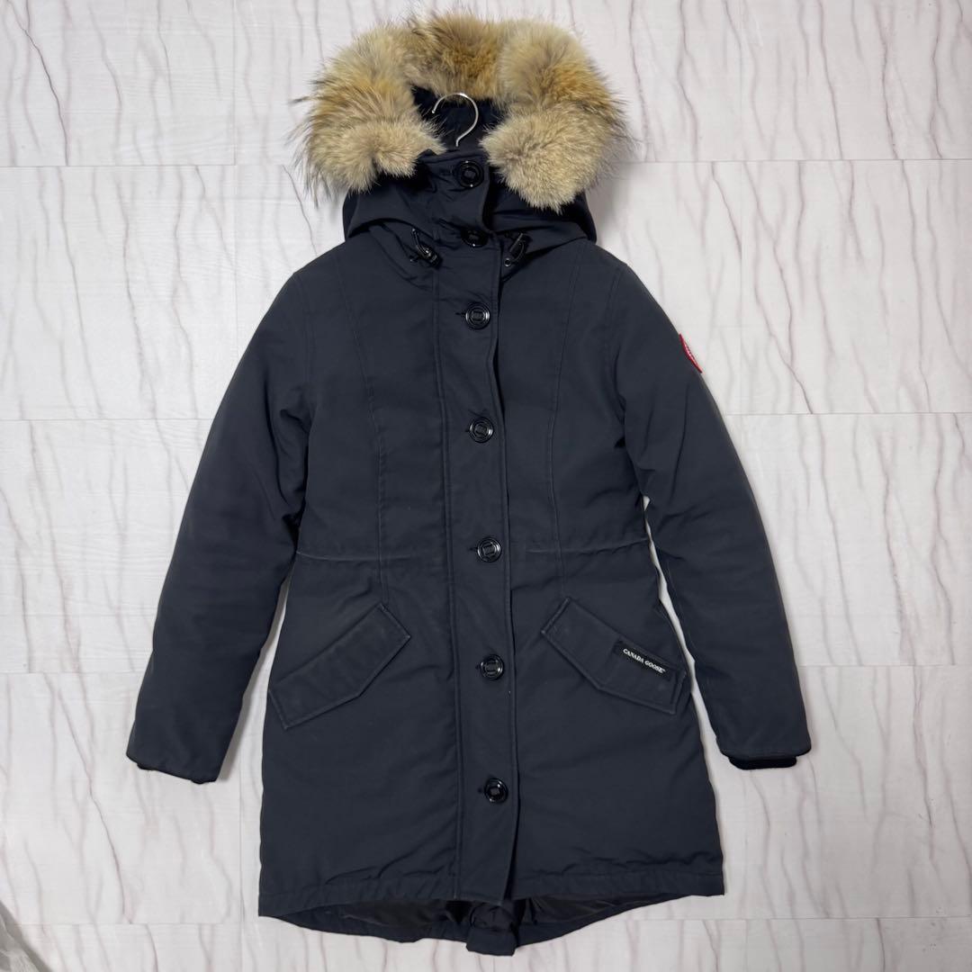 カナダグース ロスクレアパーカー 3way ダウンコート ネイビー Mサイズ相当