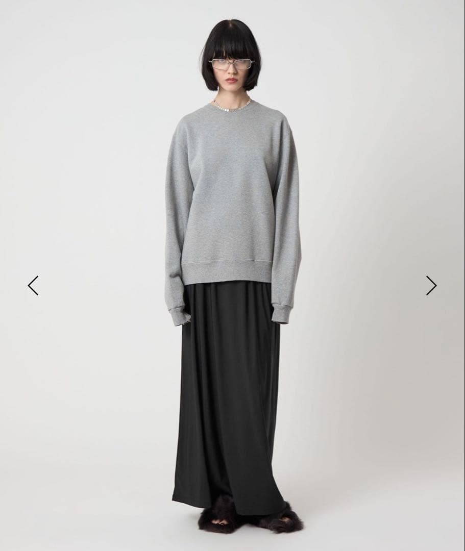 ＜H＞ナイロンポリウレタン ジャージー ロングスカート