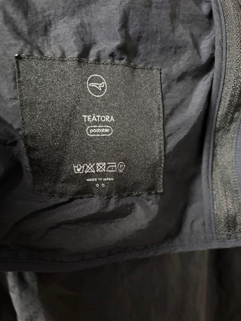 【美品】 DEVICE COAT PACKABLE/ DEEP NAVY（2）