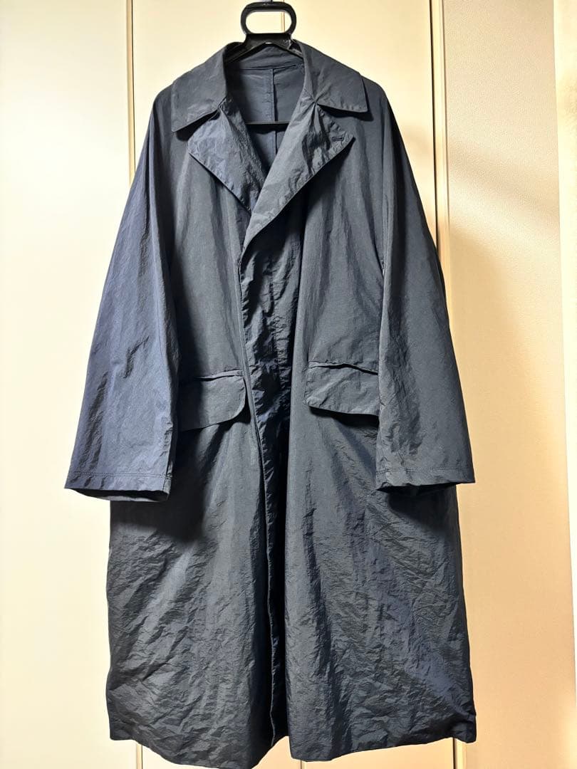 【美品】 DEVICE COAT PACKABLE/ DEEP NAVY（2）