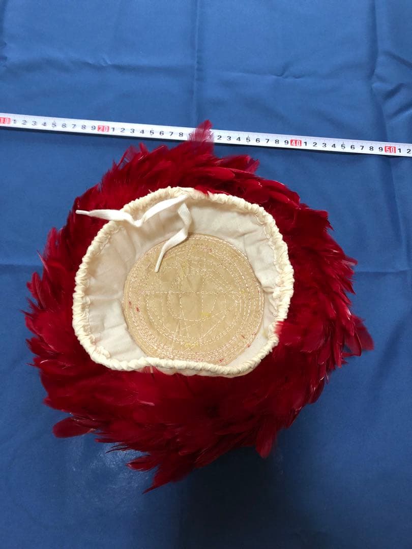 フラダンス　ウリウリ　トップフェザーキャップ 2個セット