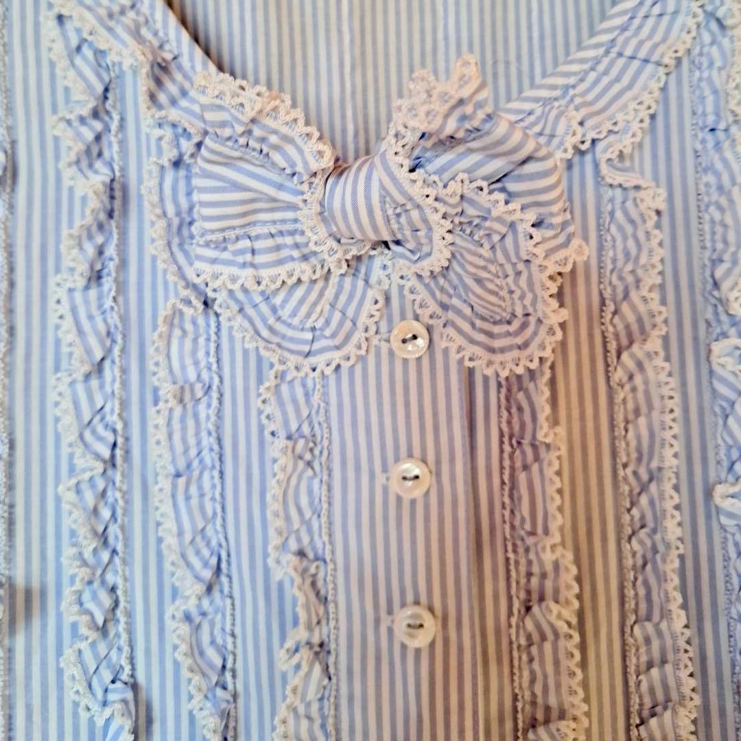 ピンクハウス　ピコフリルブラウス