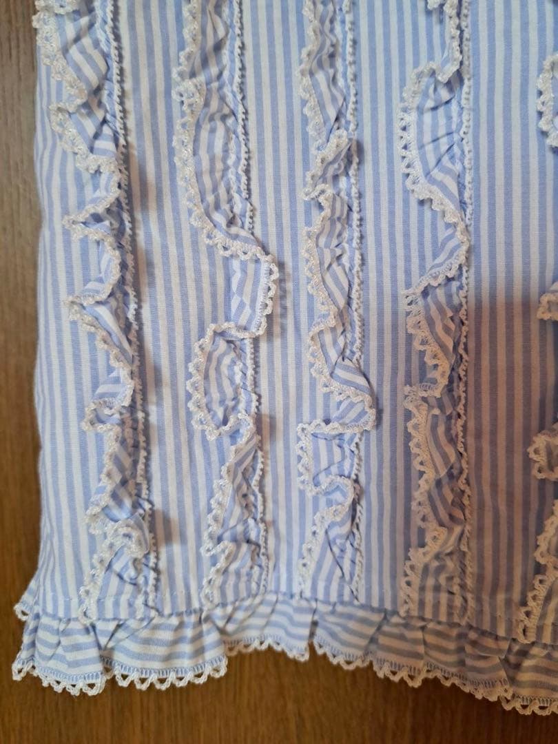 ピンクハウス　ピコフリルブラウス