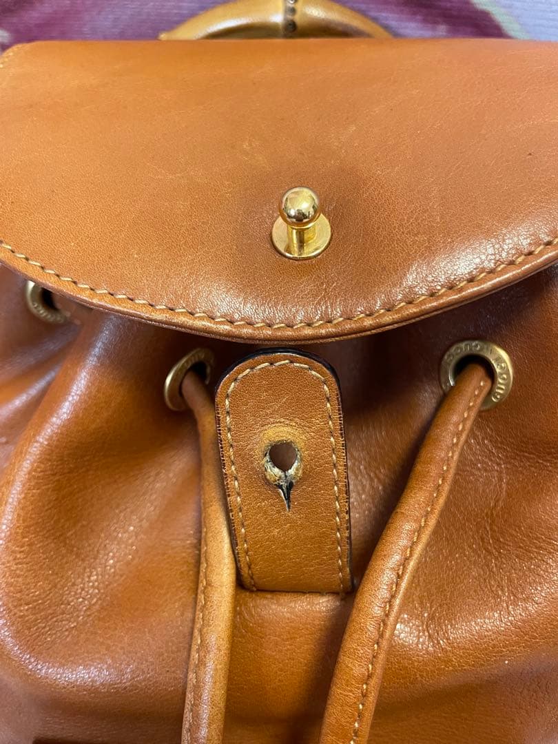 お値下げ可♡GUCCI グッチ バンブー レザー ミニリュック