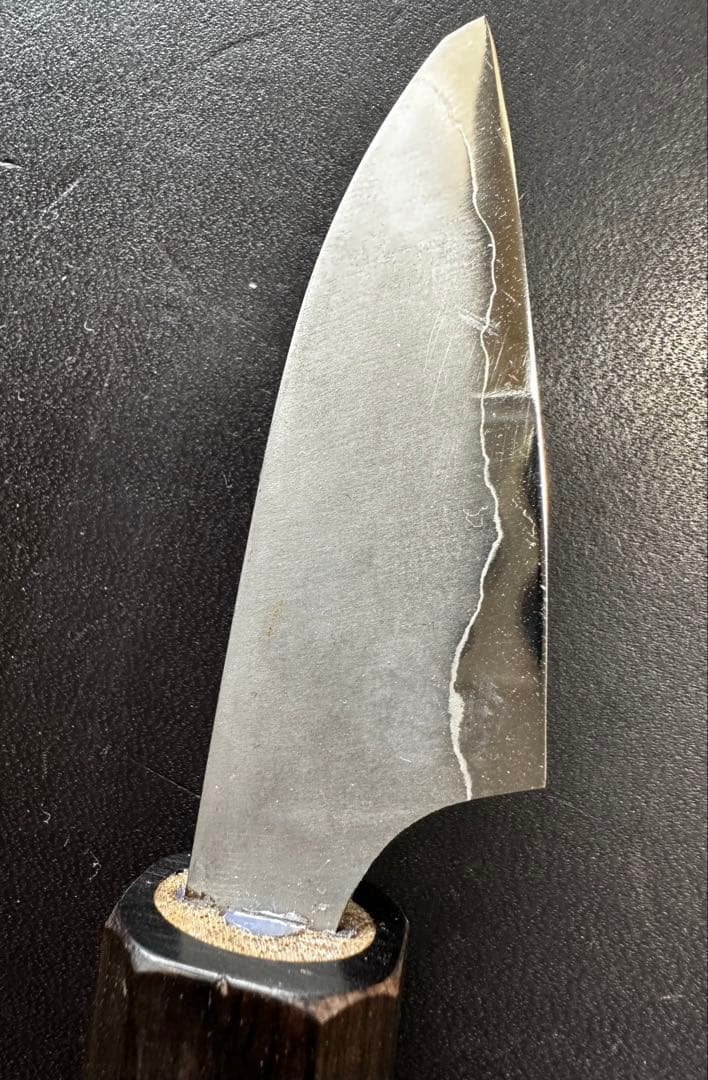 高知 黒鳥鍛造工場 ナイフ 八角柄黒檀 ②