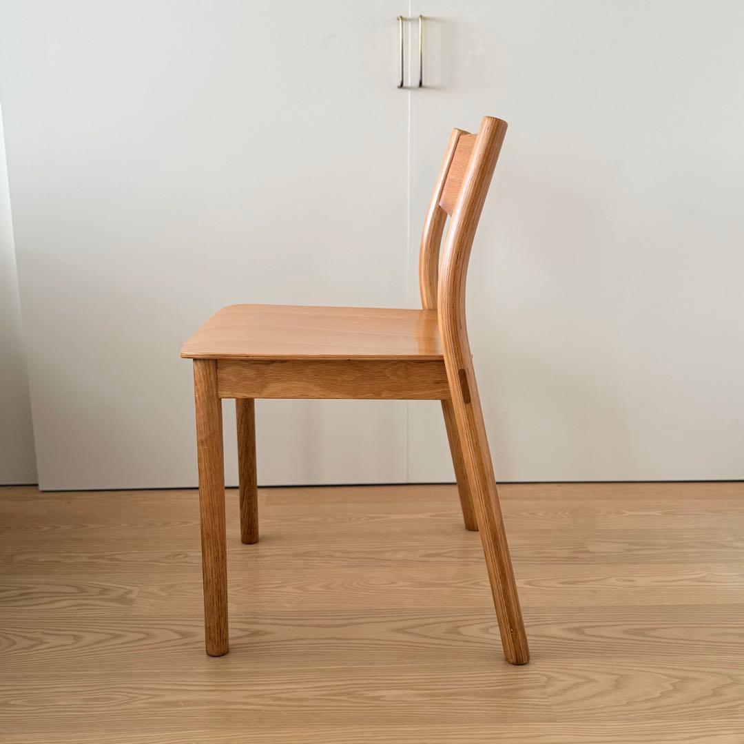 無印良品◼️オーク材 ダイニングチェア MUJI 無垢材 USED