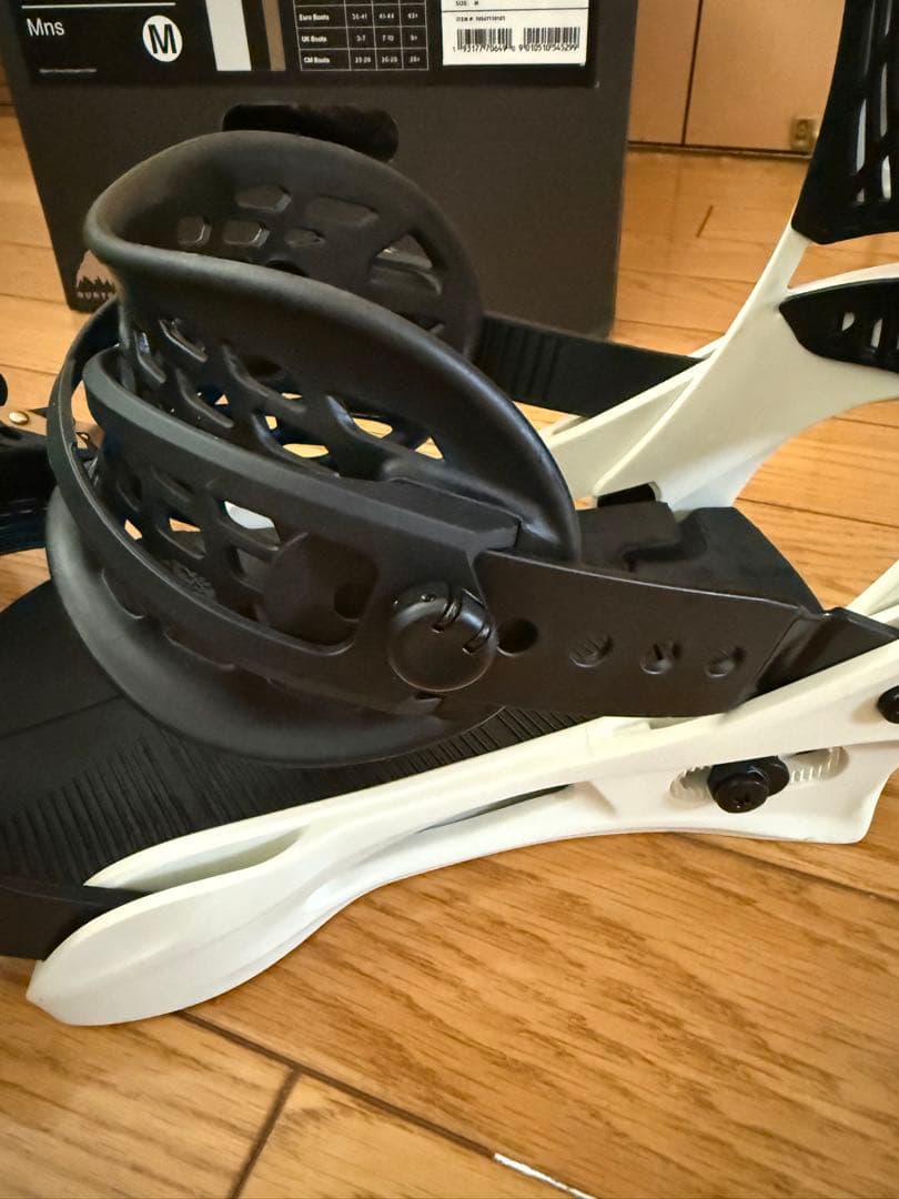 BURTON genesis Re:Flex　M 23-24 ホワイト×ゴールド