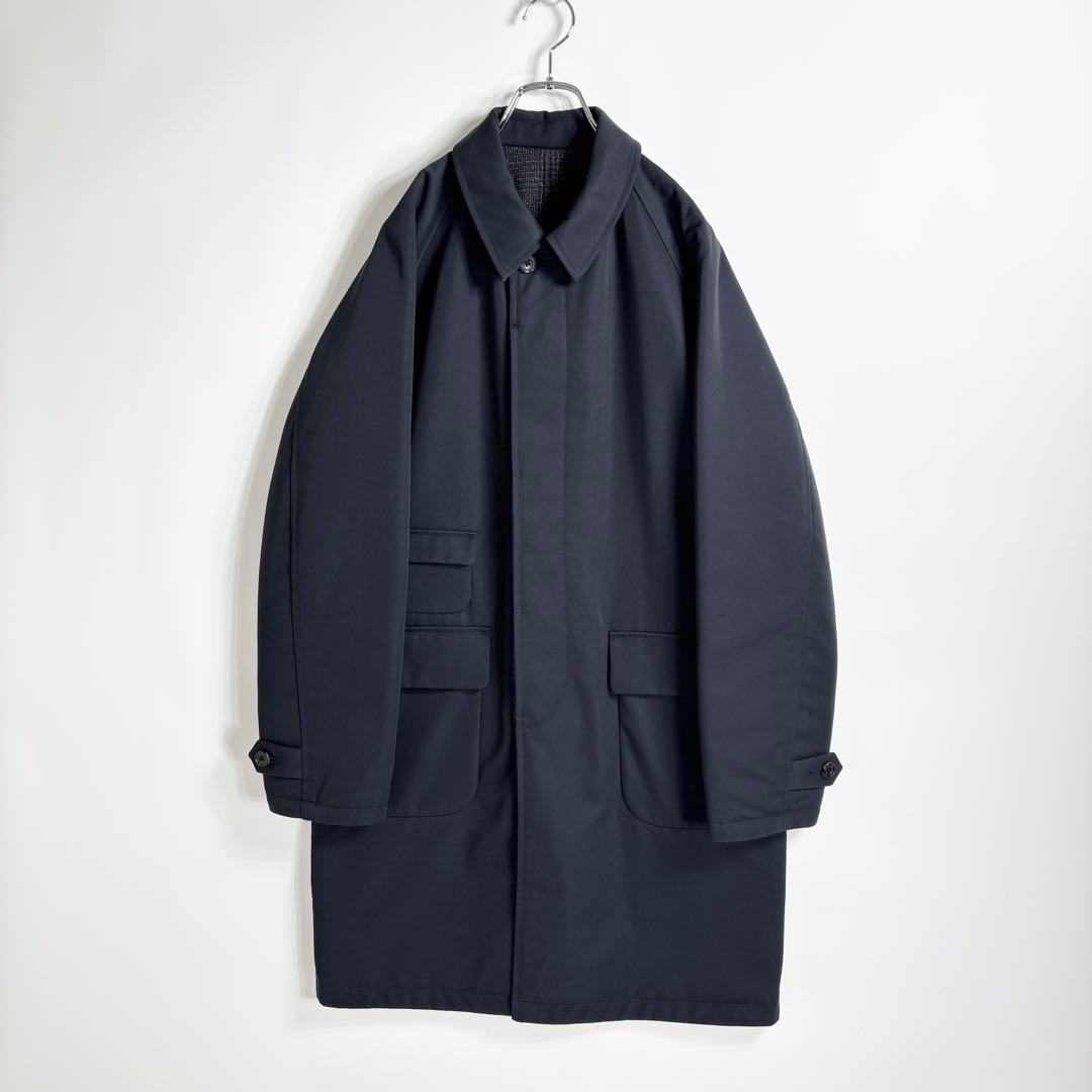 【美品】BEAMS PLUS リバーシブル オーバーコート Aライン 機能素材