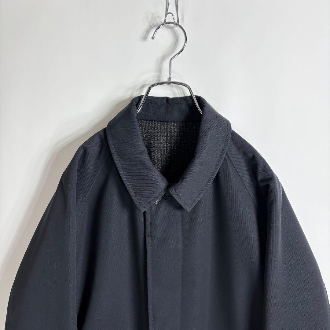 【美品】BEAMS PLUS リバーシブル オーバーコート Aライン 機能素材