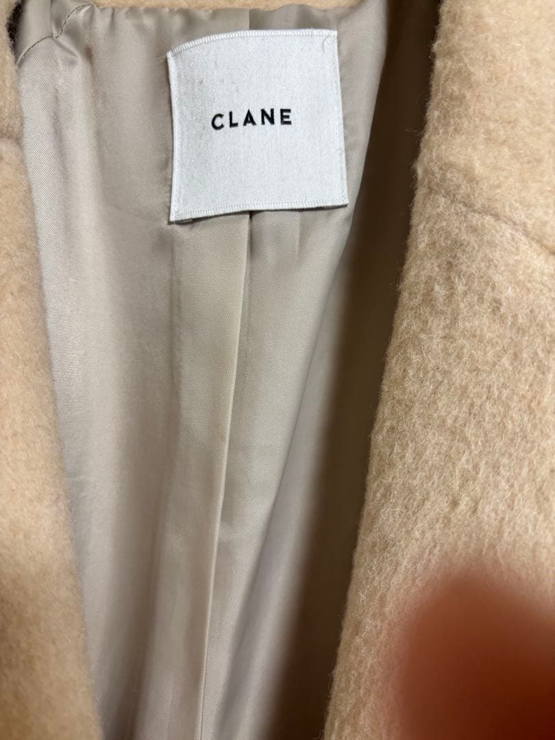 CLANE ロングコート　ベージュ
