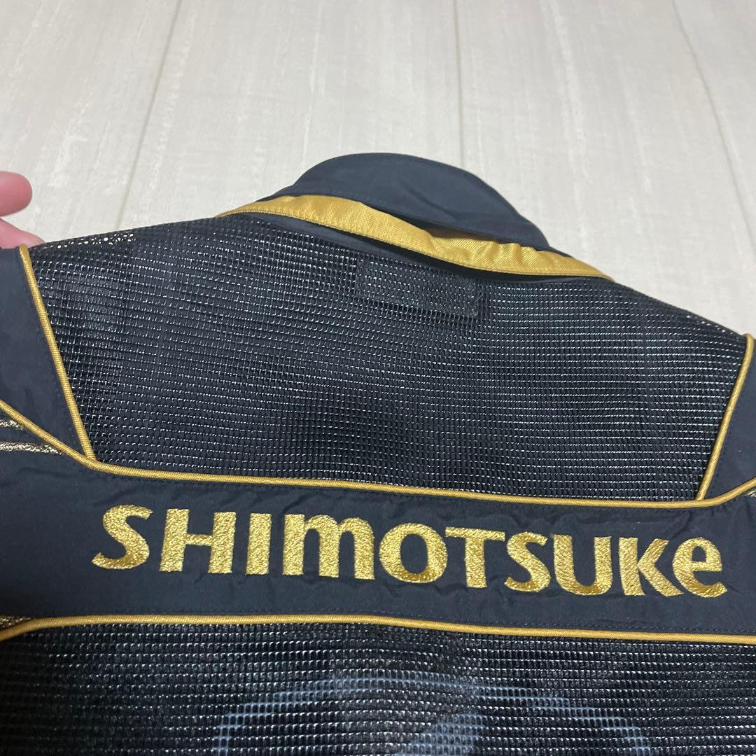 シモツケMJB SMV-340CW フィッシングベスト LLブラック/オレンジ